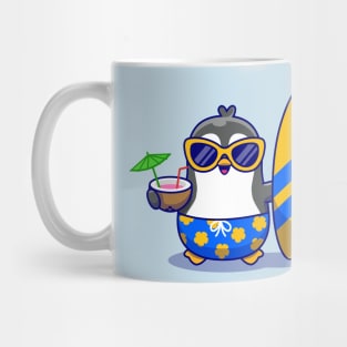 Cute Penguin Summer Mug